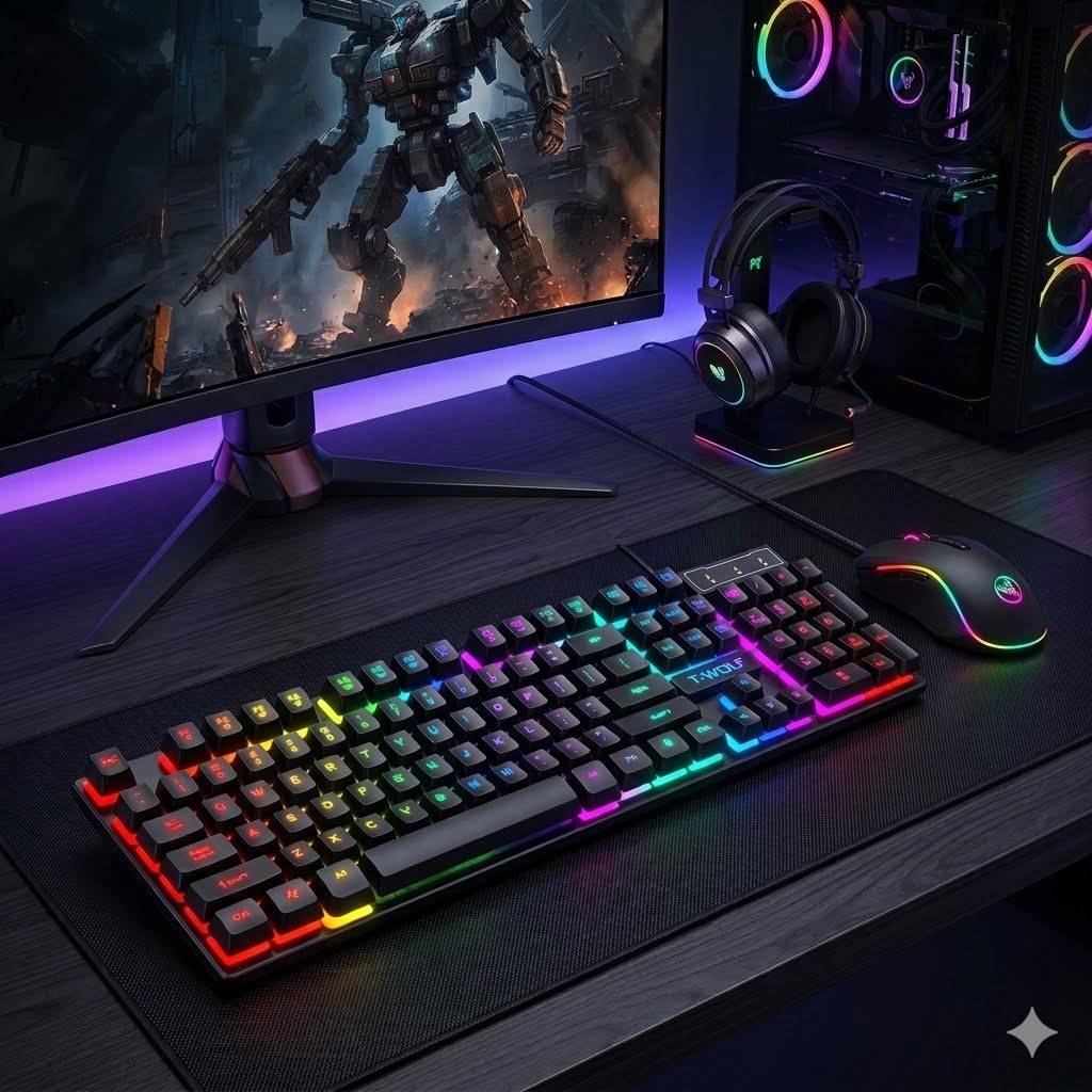 VoltTech RGB Gaming Keyboard – Tactile Precision