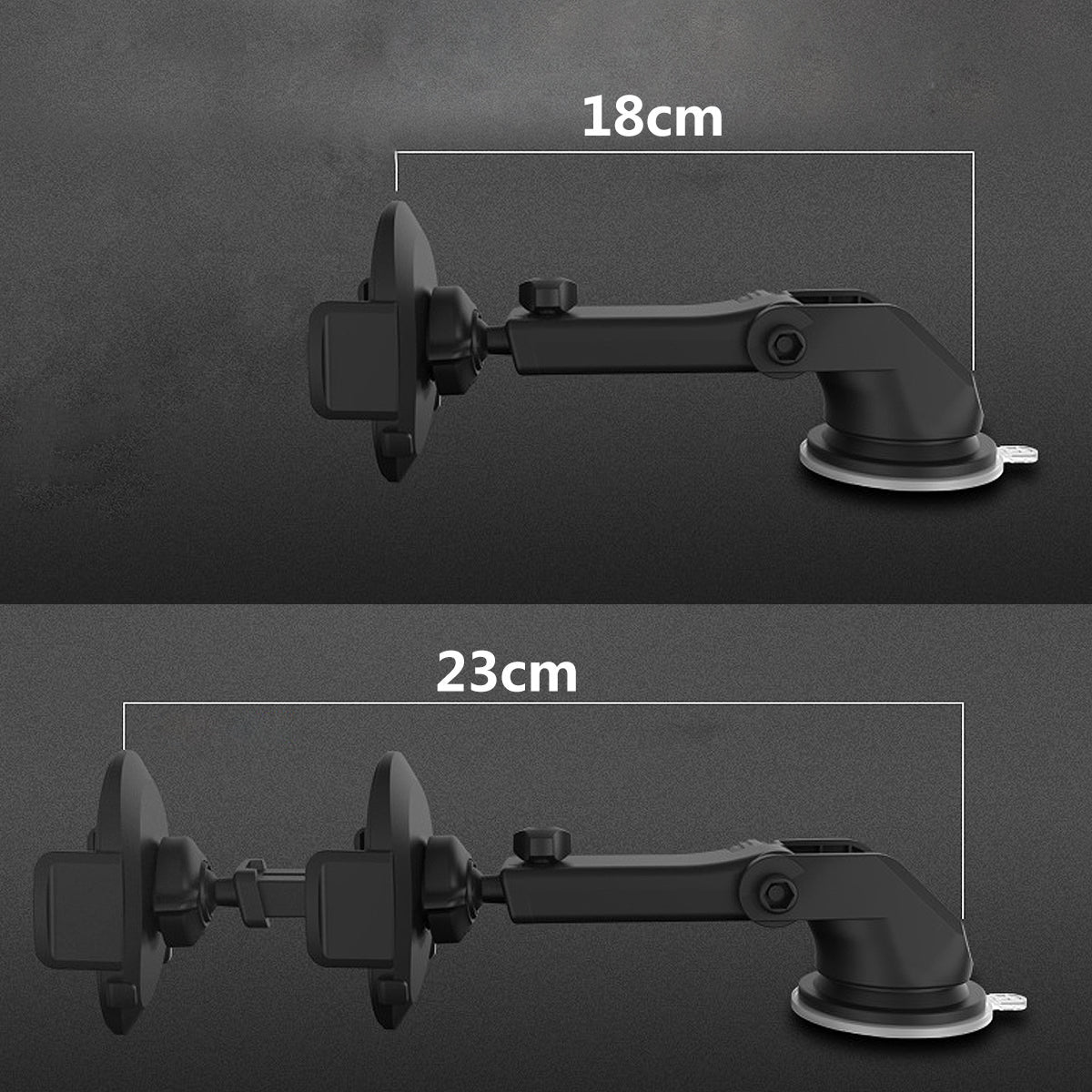 VoltTech Telescopic Car Phone Holder – Hands-Free Driving
