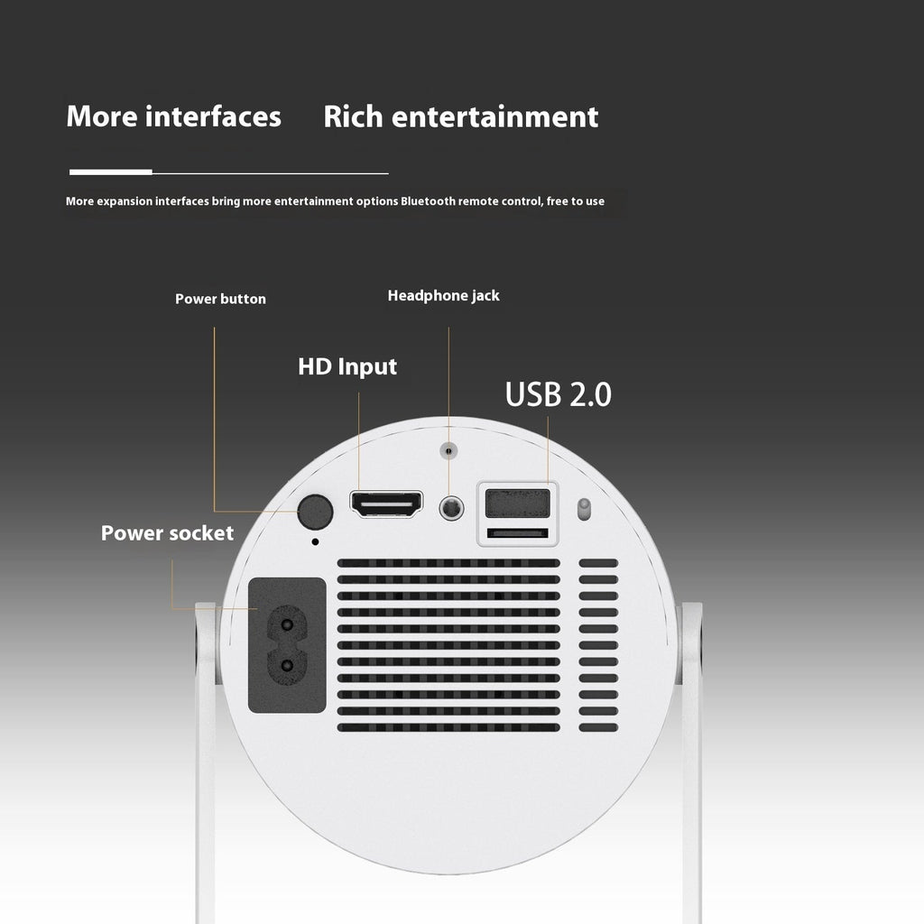 VoltTech Mini Projector – Smart Home Cinema